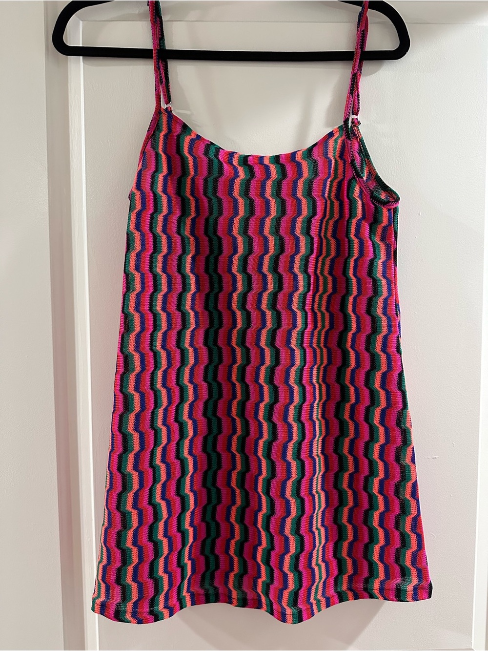 Bright Multicolor Cover Up Dress